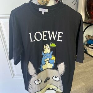 Loewe  x Studio Ghibli "My Neighbor Totoro" collaboration t-shirt.